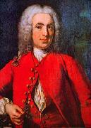 unknow artist Portrait of Carolus Linnaeus painting